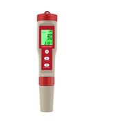 LLOOPK TDS Tester, 4 in 1 PH Meter PH/TDS/EC/Temperature Digital Water Quality Monitor Tester for Pools Drinking