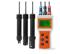 LLOOPK TDS Tester, 6-in-1 Digital Water Quality Tester, Dissolved Oxygen PH EC Salinity Conductivity Meter