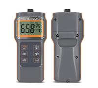LLOOPK TDS Tester, Multi Function Water Quality Tester pH Dissolved Oxygen Detector PH/SALT/D.O./TEMP Aquaculture(Conductivity)