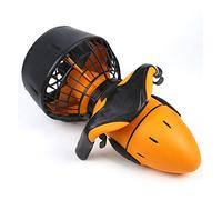 LLOOPK Underwater Scooter, Underwater Scooter Diving 300W Dual Speed Electric Sea Waterproof Water Sports Equipment Bike