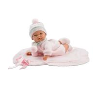 Llorens 38938 - Crying Doll with Blanket Joelle, 38 cm
