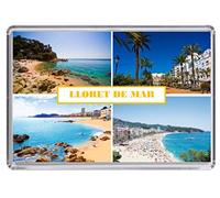 Lloret de Mar Costa Brava Spain Souvenir Acrylic Fridge Magnet (Standard: 70x45mm)
