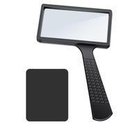 LLOUSSAK 1 x Reading Magnifier for Seniors, Large Handheld Magnifier, 10x Magnification
