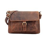 Lloyd Baker ANAND Genuine Leather Vintage Look Medium Workbag, Leather Unisex Business Work Crossbody Shoulder Bag with Zipped Compartments Perfect for Professionals and Travellers