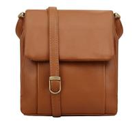 Lloyd Baker Genuine Leather Crossbody Bag - Soft and Compact Shoulder Handbag with Adjustable Strap and Multiple Compartments | Raisa (Tan)