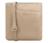 Lloyd Baker Genuine Leather Crossbody Bag - Soft, Compact Shoulder Handbag with Adjustable Strap, Phone Pocket, and Multiple Compartments | Kanatal (Off white/cream- Oxford tan)