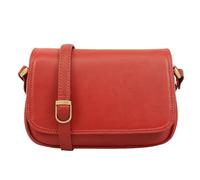 Lloyd Baker Genuine Leather Crossbody Bag, Soft Shoulder Handbag with Adjustable Strap, Compact Size with Multiple Compartments, AMRITSAR (RED - BERRY)