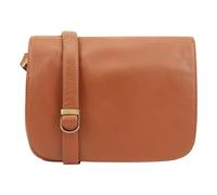 Lloyd Baker Genuine Leather Crossbody Bag, Soft Shoulder Handbag with Adjustable Strap, Compact Size with Multiple Compartments, Nahan (Tan)