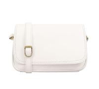 Lloyd Baker Genuine Leather Crossbody Handbag - Soft, Compact Shoulder Bag with Adjustable Strap and Multiple Compartments | Amritsar (White)