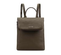 Lloyd Baker London - AGRA Backpack: 100% Genuine Full Grain Leather Women's Backpack- BURNT OLIVE (Dark Green)