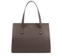 Lloyd Baker London - LALITAH Leather Tote Bag: Women's Timeless Modern Design in 100% Genuine Full Grain Leather with a Full Zip Closure- MAJOR BROWN (Taupe Brown)