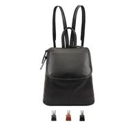 Lloyd Baker London - Padma backpack, 100% Leather Soft Smooth, Versatile Daily Use Travel-Spacious Main Compartment with Slip & Zip Pockets - Hidden Back Zipped Pocket for Added Security (NAVY)