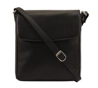 Lloyd Baker London - Saharsa 100% Genuine Leather Women's Sleek Leather Over-the-Shoulder Bag - Timeless Style & Everyday Practicality (BLACK)