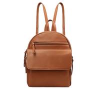 Lloyd Baker Women Genuine Leather Backpack Fashion Casual Daypack Travel Portable Shoulder Bag Medium, SIKKIM (TAN - COGNAC)