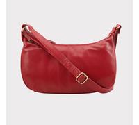 Lloyd Baker Women's Aura Leather Shoulder Bag in Raspberry Lloyd Baker Raspberry One Size