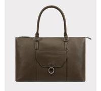 Lloyd Baker Women's Dariah Leather Shoulder Bag in Khaki Lloyd Baker Khaki One Size