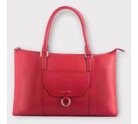 Lloyd Baker Women's Dariah Leather Shoulder Bag in Red Lloyd Baker Red One Size