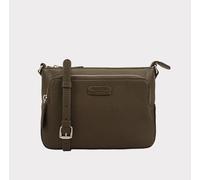 Lloyd Baker Women's Deval Leather Cross Body Bag in Khaki Lloyd Baker Khaki One Size