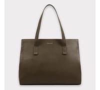 Lloyd Baker Women's Lalitah Leather Tote Bag in Khaki Lloyd Baker Khaki