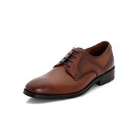 LLOYD Gala Men's Lace-Up Shoes, Business Shoes, Derby, Normal Wide, Midnight Cognac, 8 UK