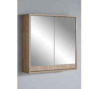 Lloyd Pascal Callisto Double Mirror Cabinet Oak