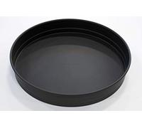 LloydPans Chicago Style 14x2.25 inch, Deep Dish Pizza Pan. Pre-Seasoned Tuff-Kote, Self-Stacking Pan