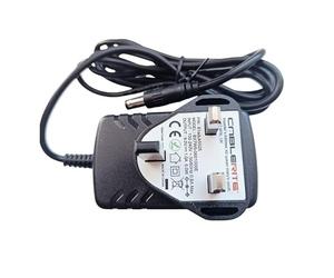 Lloyds KD-525 Fully Automatic Blood Pressure Monitor Power Adapter, 6V DC, 1A, UK 3 Pin Plug, 1.5m Cable, Black or Gray, CE, RoHS, 1 Year Warranty