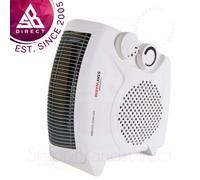 Lloytron 2000w Fan Heater with 2 Heat Settings & Cool Blow│Auto Cut-off│InUK
