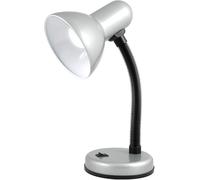 Lloytron 35W Classic Flexi Desk Lamp - Silver