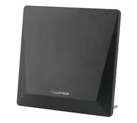 LLOYTRON Active Indoor Panel TV Antenna Aerial with Digital Freeview Compatibility / Built-in LTE 4G Filter / Powerful Amplifier / 50dB gain / Superior Frequency Range / Adapter Included - A3103BK