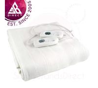 Lloytron Double Heated Electric UnderBlanket│Washable│Triple Heat Setting│InUK