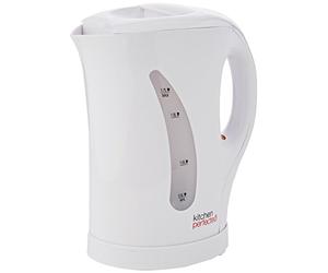 Lloytron E1511WH Kitchen Perfected Cordless Kettle, 1.7 Litre, 2 kW, White