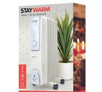 Lloytron F2602GR Staywarm 1500w 7 Fin Oil Radiator