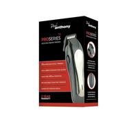 Paul Anthony Pro Series T3 Beard and Neckline Trimmer - 25mm Precision Detail Trimming - High Carbon Stainless Steel Blades - 2-10mm Adjustable Comb Guide - Fixed Trimming Guides 3/5mm - H5123 - Black