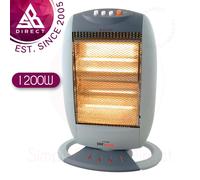 Lloytron Halogen Heater with 3 Heat Settings & 90 Degree Oscillation│1200W│InUK