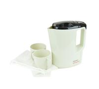 Kitchen Perfected 1000w 0.9Ltr Lightweight Corded Kettle - Cream/Black