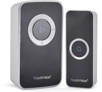 LLOYTRON MIP System 3 Doorbell Kit - USB Rechargeable Portable Chime Receiver a