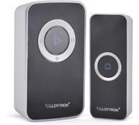 LLOYTRON MIP System 3 Doorbell Kit - USB Rechargeable Portable Chime Receiver a