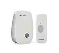 Lloytron MIP3 Wireless Door Bell and Chime Kit 32 Melody Mains Chime Unit - White