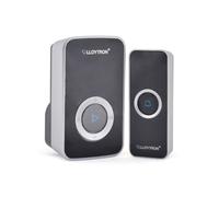 Lloytron Mip3 - 32 Melody Plugin Premium Door Chime Kit - Black
