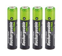 Lloytron Nimh Rechargeable Accuultra Batteries, Aaa Size, 1100Mah, 4 Pack