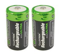 Lloytron Nimh Rechargeable Accuultra Batteries D Size 3000Mah 2 Pack