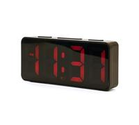 Lloytron 'Sunrise' Large 1.6" LED Display USB Powered Alarm Clock - J1002BK