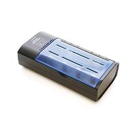 Lloytron Universal Battery Charger B1531 - AA/AAA/C/D/9V NiMH - Charge Individually - Black