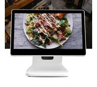 LLOZoo All-in-one Smart Cash Register (15.6 Inch), Touchscreen Cash Register, Smooth without Lag (4+64GB), Multi-angle Adjustment/Multiple Interfaces, for Commercial,White