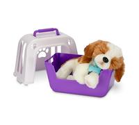 LLP Little Live Pets My Really Real Puppy - Patches The Beagle Realistic Interactive Toy Puppy That Reacts To Your Touch. 60+ Sounds and Reactions. Soft Fur, Weighted Paws, Blinking Eyes