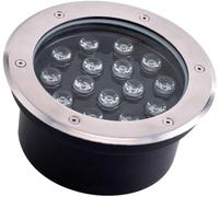 Llpsmeng-EU LED Landscape Light AC 85-265V Outdoor Buried Lights, Walkover High Brightness Color Recessed Ground Spotlight, IP67 Waterproof Underground Light(Blue,36W)