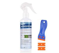 LLPT Adhesive Remover Industrial Grade 260ML 1 Pack with Plastic Scrapper | Surface Safe, Removes Labels Stickers Decals Adhesive Tape Residue Tar Grease Chewing Gum