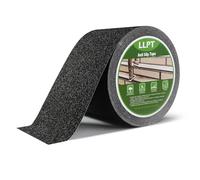 LLPT Anti Slip Tape | 101mm x 11m | Heavy Duty GripTape | Non Slip Traction Strips | for Stairs Waterproof Outdoor Indoor Stair Steps Boats Ramp Staircase Tread (ASB411) | Black