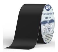 LLPT Butyl Tape/Roof Sealant 101mm x 15m Black RV Sealant Repair